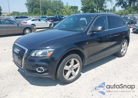 2012 Audi Q5 3.2 Premium Plus z USA, uszkodzony, nr VIN WA1DKBFP5CA063650